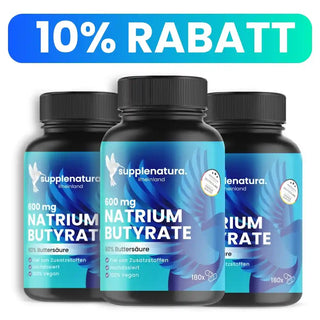 Butyrat Kapseln - 600mg Sodiumbutyrate (Natrium)