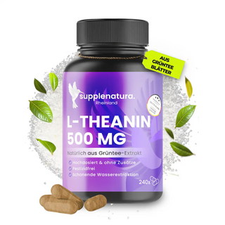 L-Theanin - Natürlich aus Grüntee - 500mg Kapseln