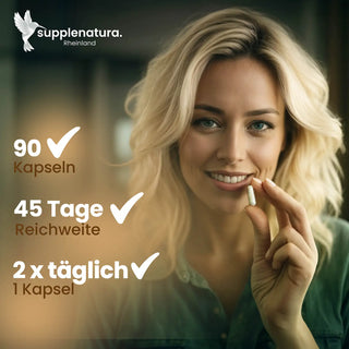 Pinienrindenextrakt Kapseln mit natürlichem Vitamin C