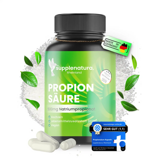 Propionsäure - Titelbild - 500mg Natriumpropionat